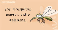 Los mosquitos mueren